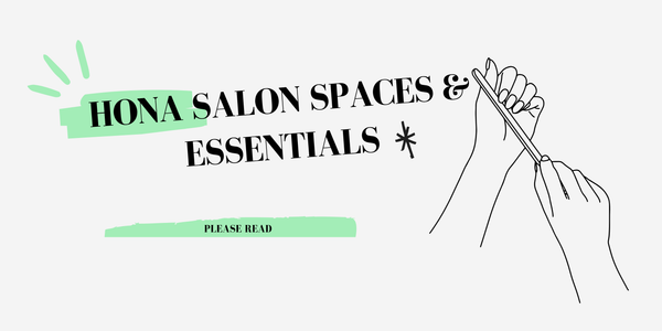 HONA salon spaces & essentials
