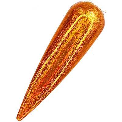 Orange Sparkles - HONA - The Home Of Nail Art